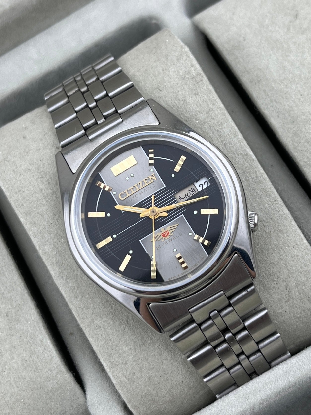 Vintage Citizen Automatic Black