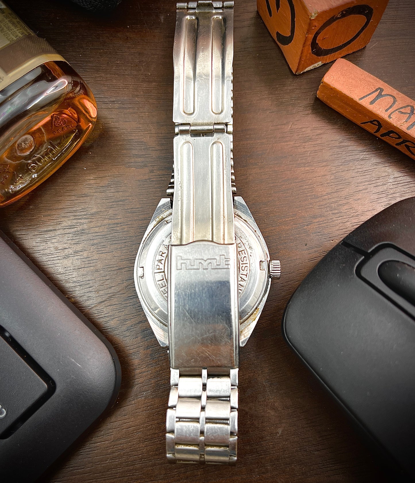 1991 Vintage HMT Bharat (Mechanical Hand-Winding Watch)