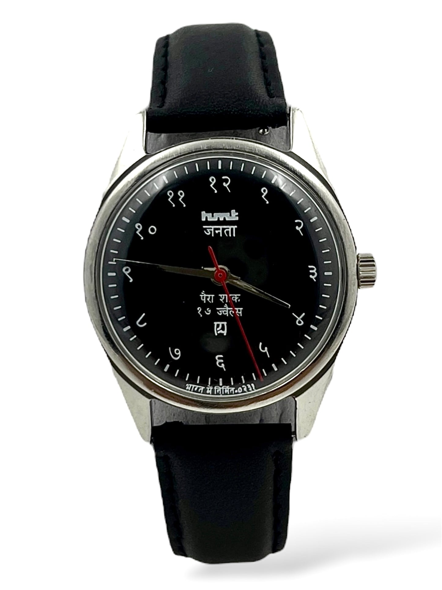 Janata Devanagri - Black (Mechanical Hand Winding)
