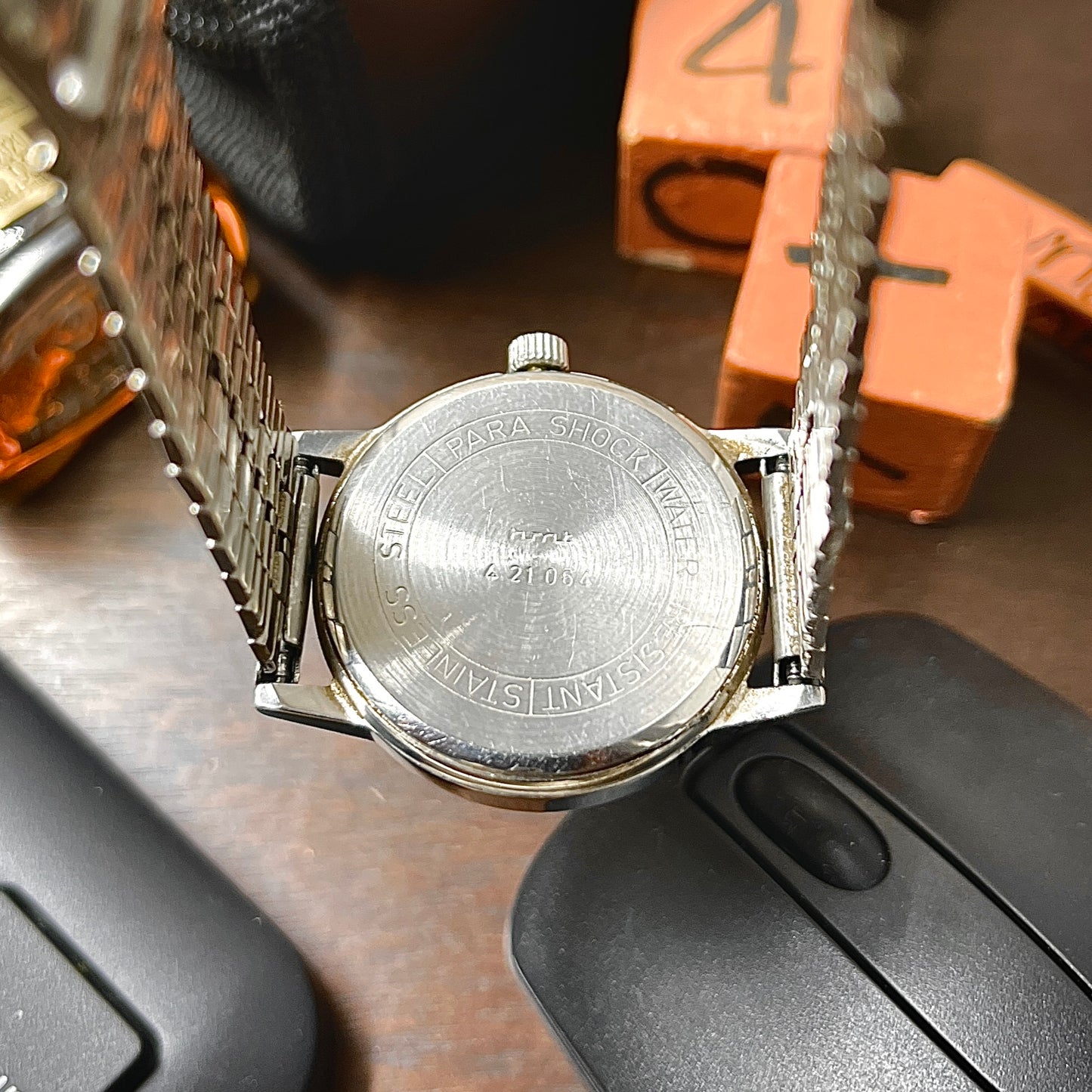 1984 Vintage HMT AKASH (Silver Sunburst) BHEL Edition