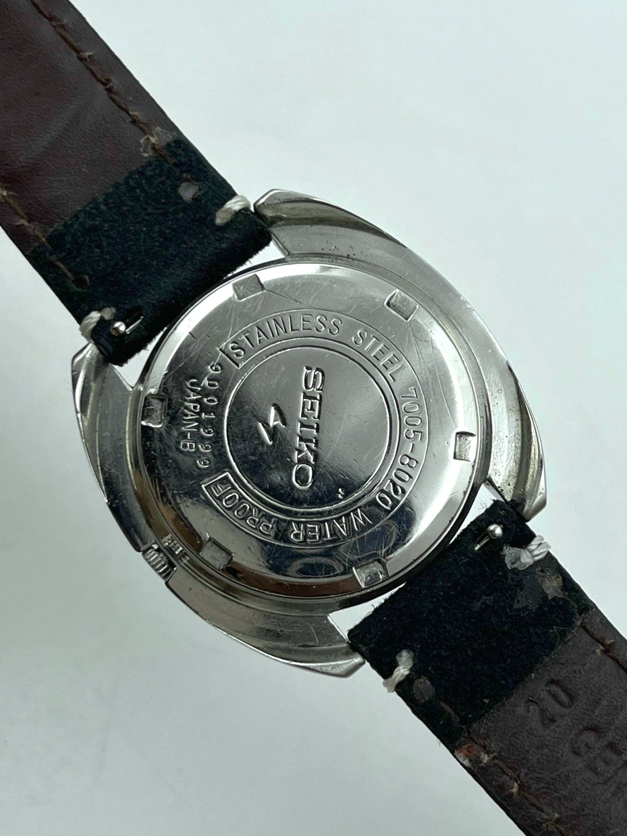 Vintage Seiko Automatic Blue Ufo (Cal 7005)