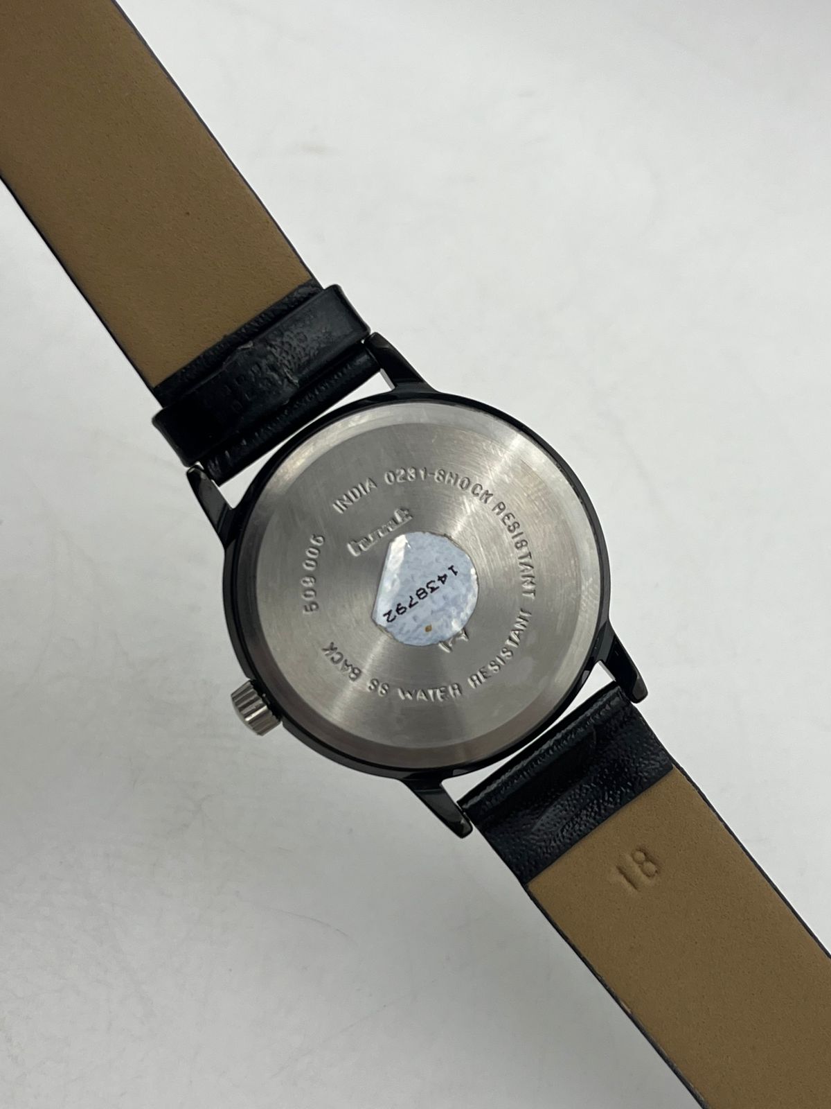 Hmt Jhalak Black Mechanical Hand-Winding Watch (Assembled)
