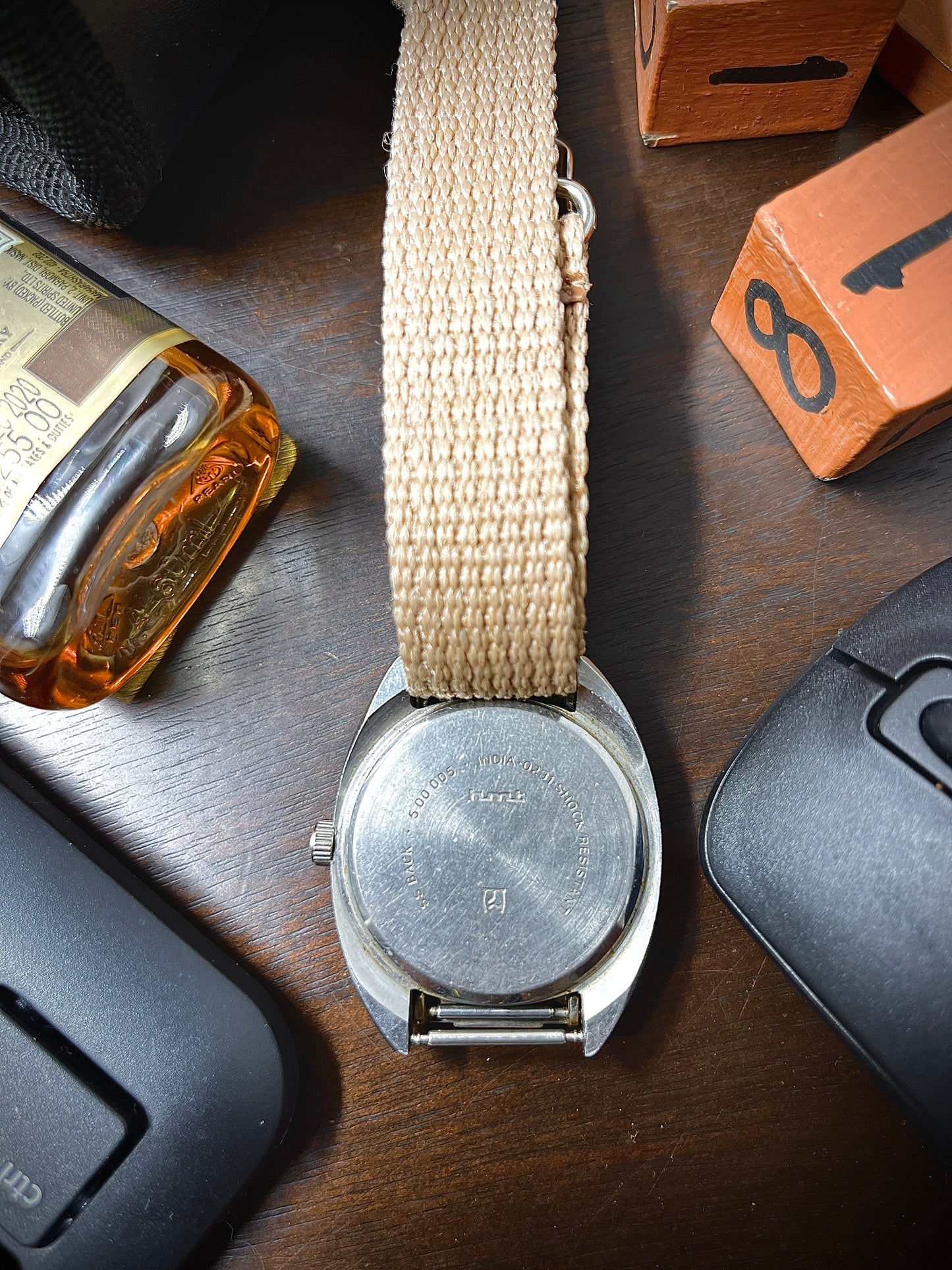 Vintage HMT Braille Watch (Mechanical Hand-Winding Watch)