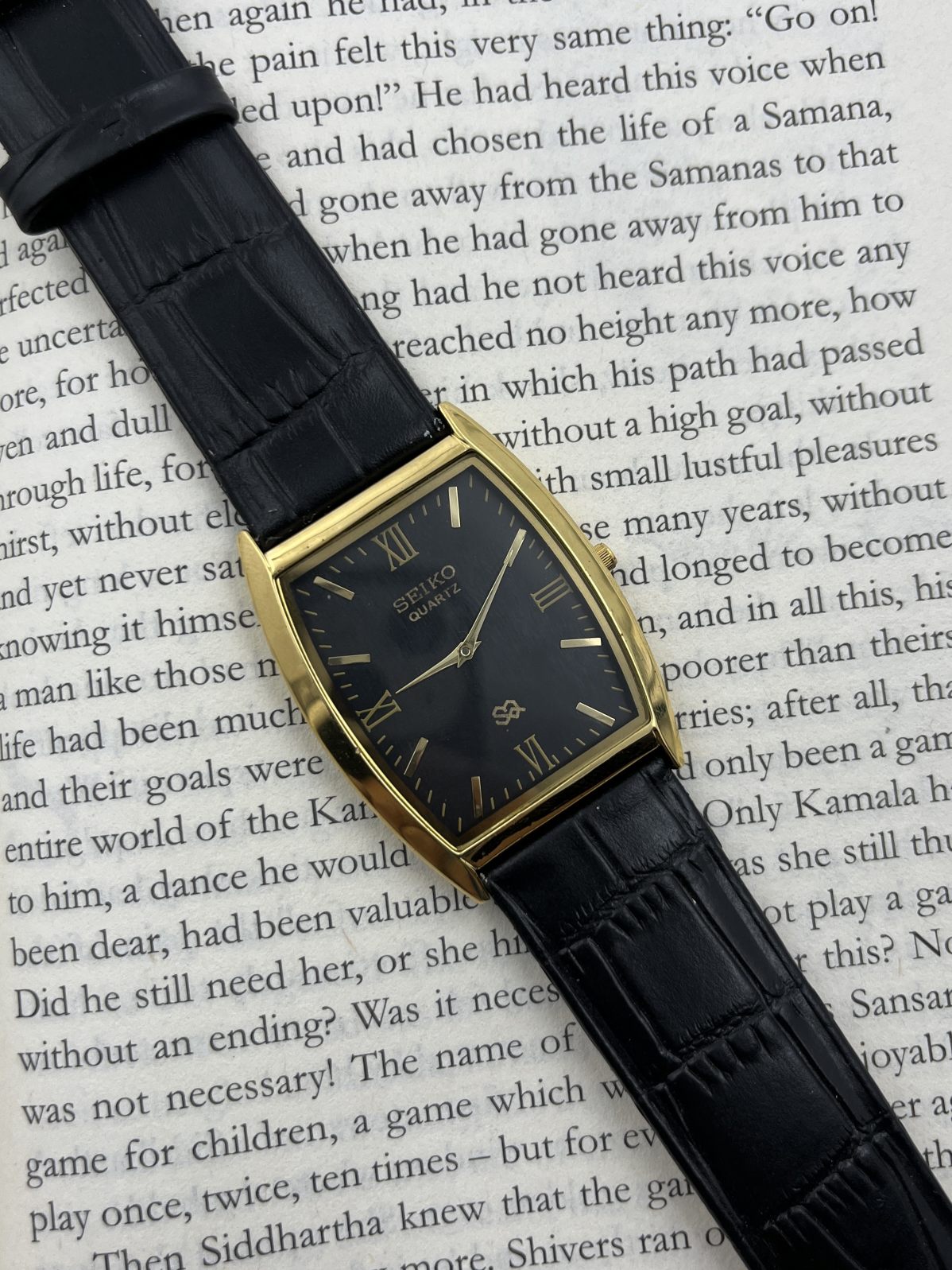 SEIKO TANK - Black (Quartz - Mod)