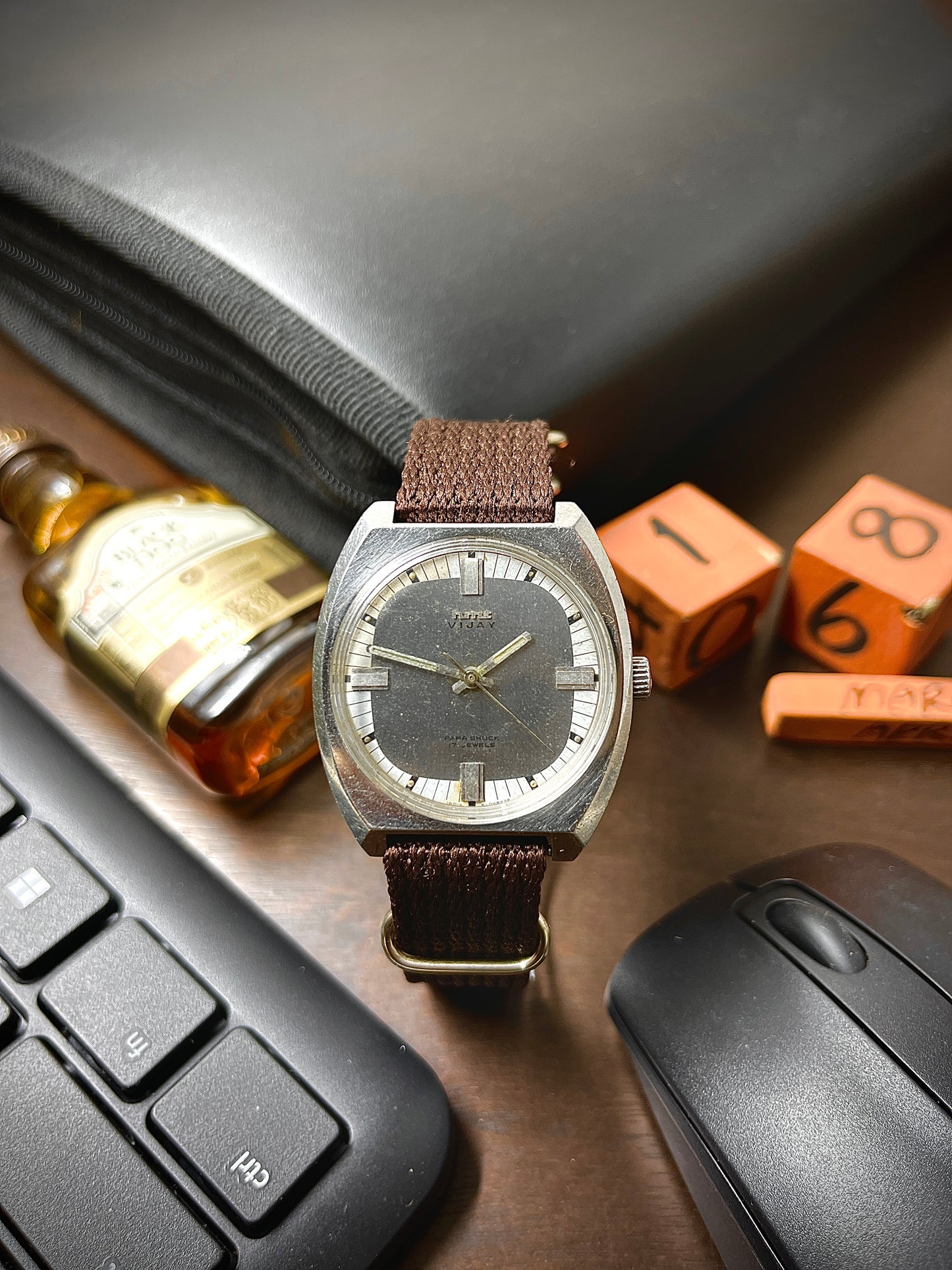 1979 Vintage HMT Vijay Grey Dial 0231 A