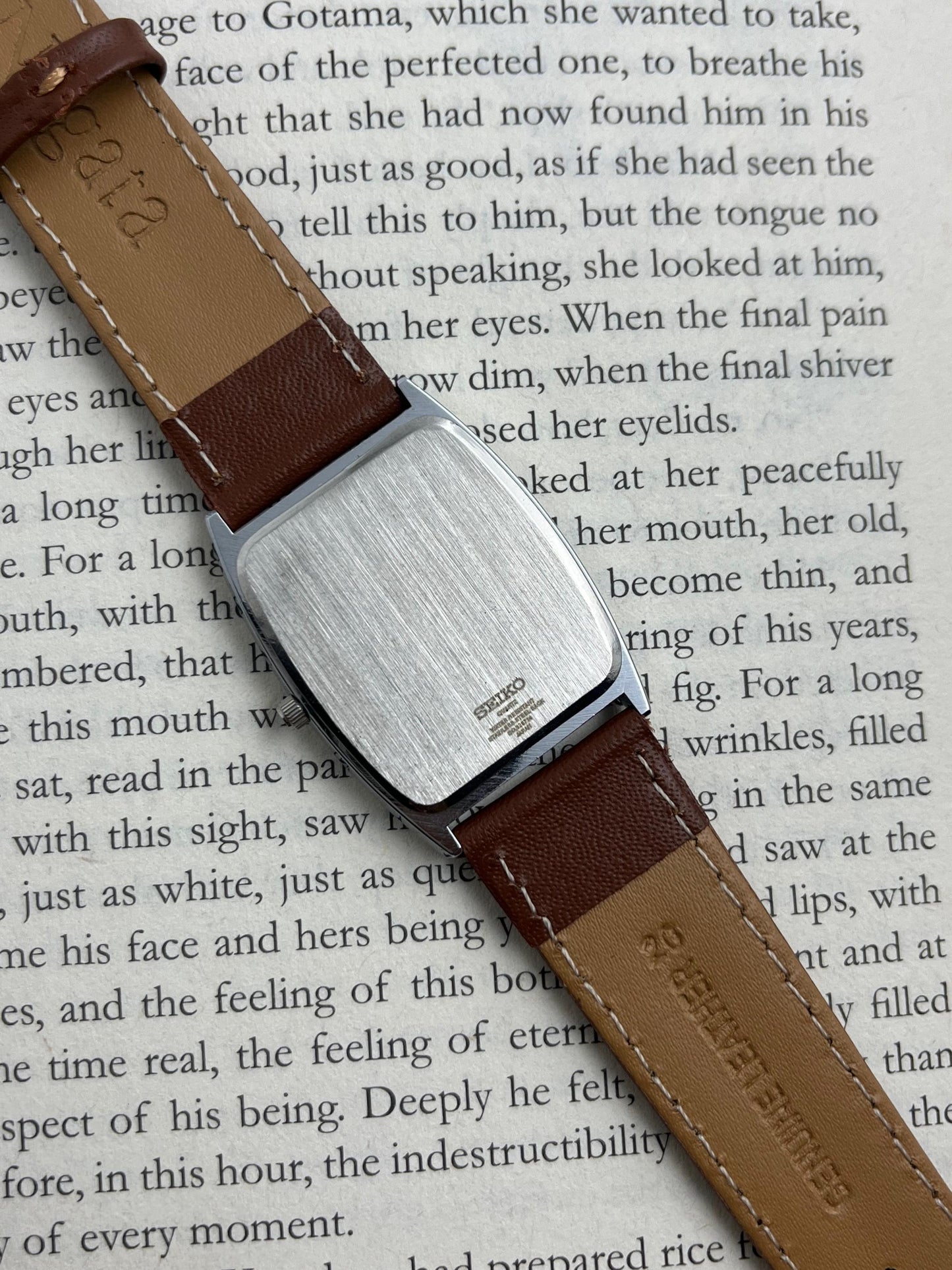 SEIKO TANK - Silver (Quartz - Mod)
