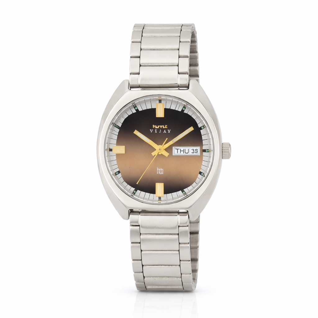 HMT Vijay Quartz (BRAND NEW) Chocolate – Watch It Move