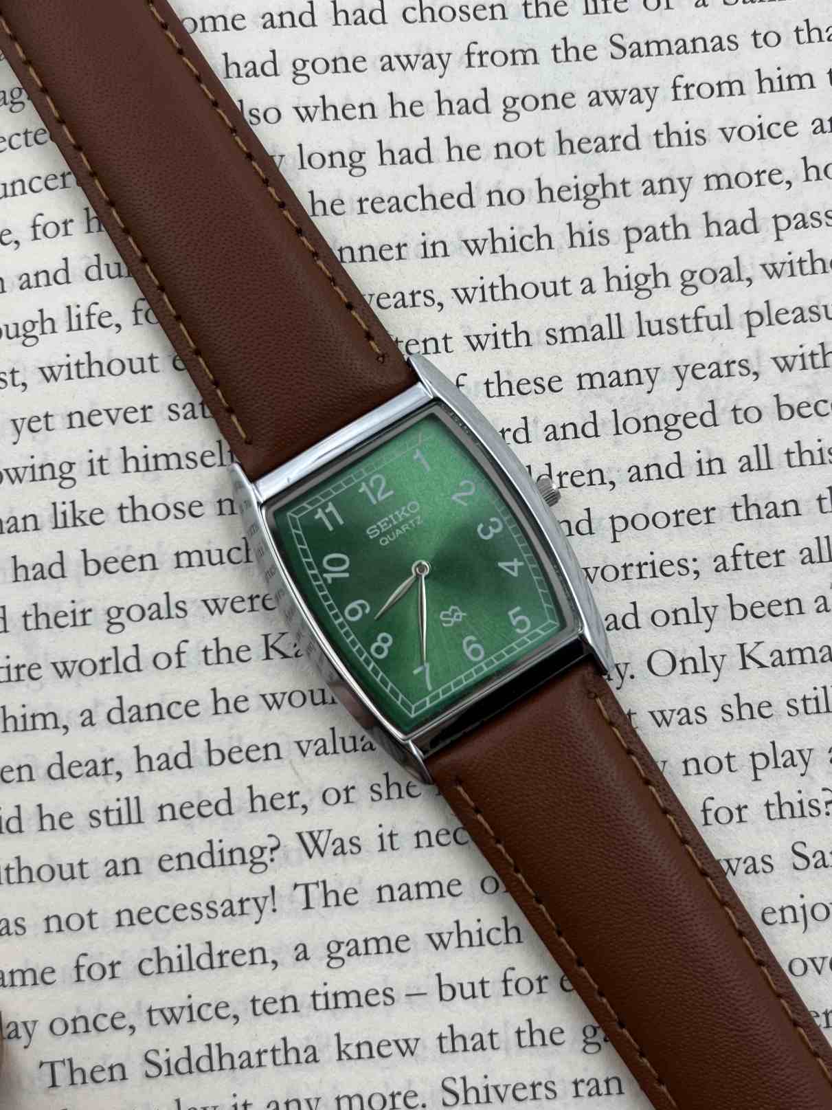 SEIKO TANK - Green (Quartz - Mod)