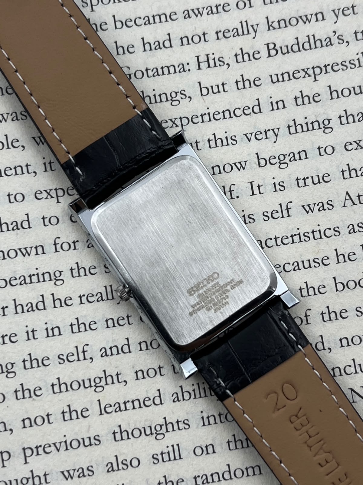 SEIKO TANK - Dreamy White (Quartz - Mod)