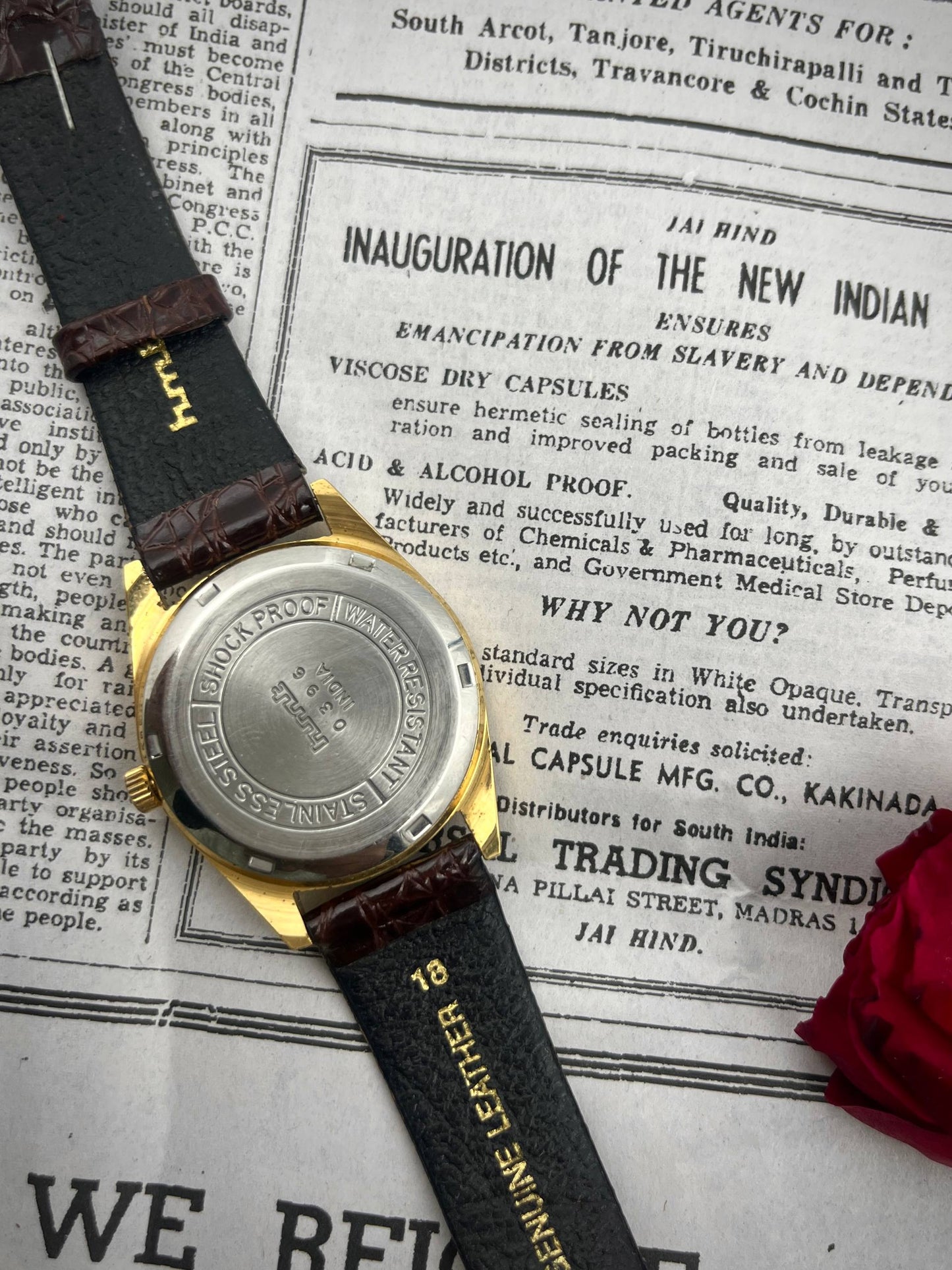 HMT Amar NOS - Mechanical Hand-Winding Watch