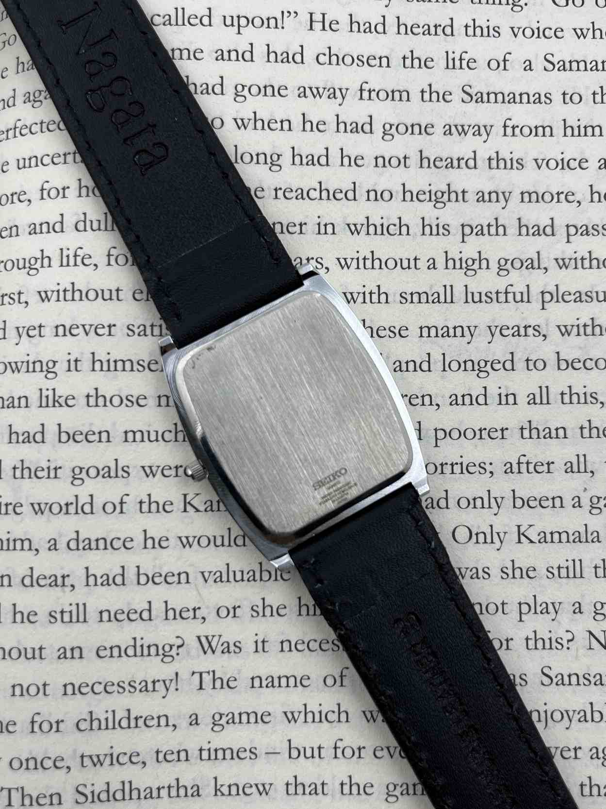 SEIKO TANK - Silver (Quartz - Mod)