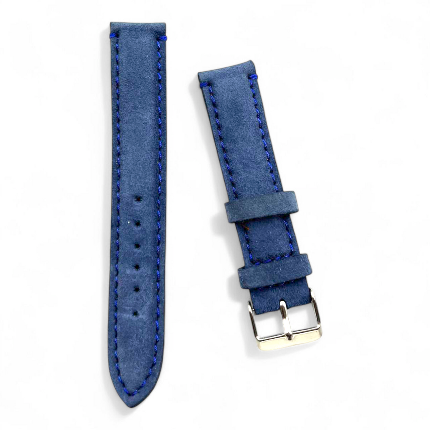 [18 mm] Suede Strap - Blue tone