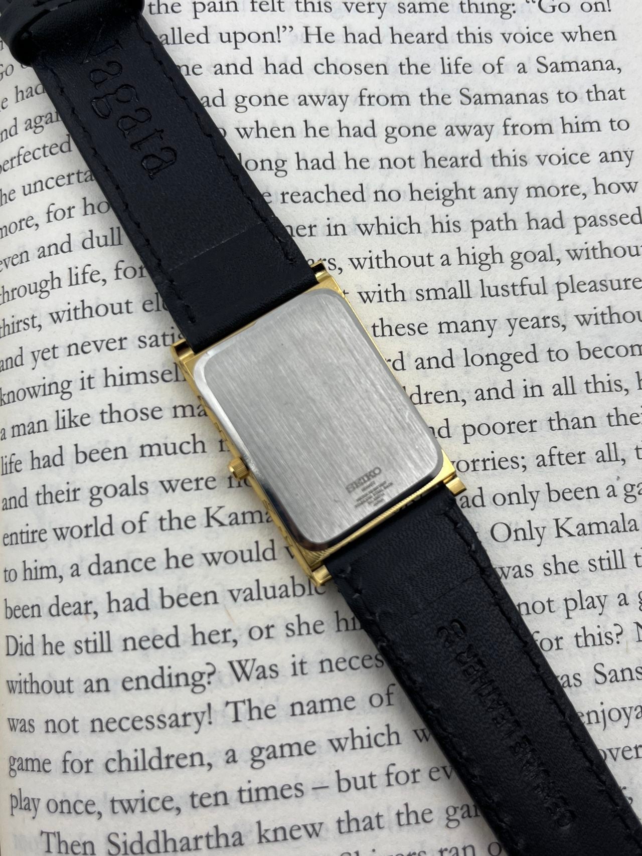 SEIKO TANK - Gold  (Quartz - Mod)