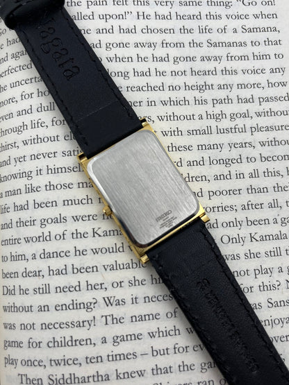 SEIKO TANK - Gold  (Quartz - Mod)