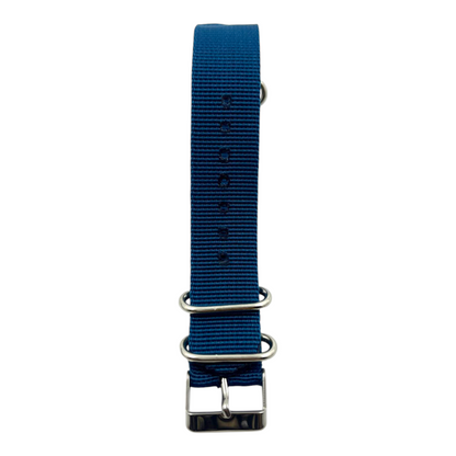 [18 mm] Nato Strap - Blue II