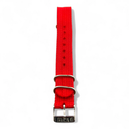 [18 mm] Nato Strap - Red