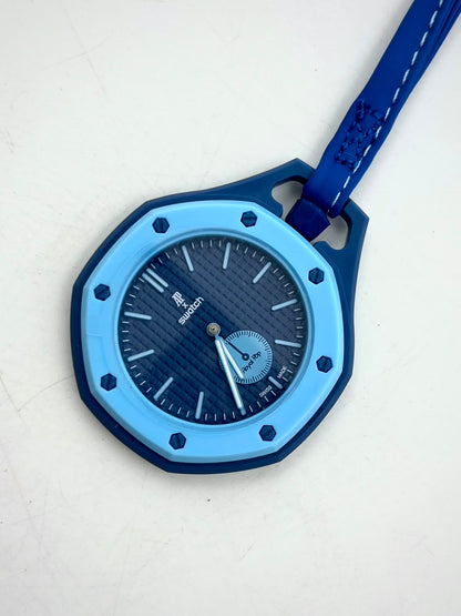 Royale Pop - Blue Quartz Replica Pocket Watch