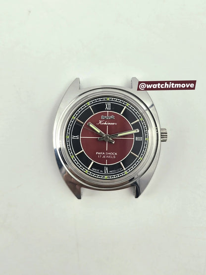 HMT Kohinoor - Roman Black (Mechanical Hand Winding)