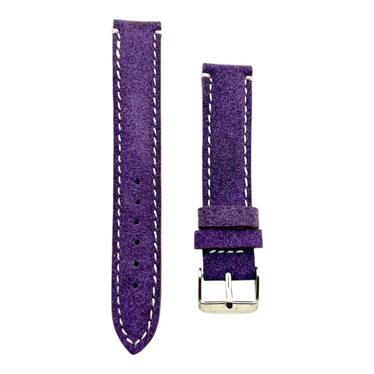 [18 mm] Suede Strap - Purple