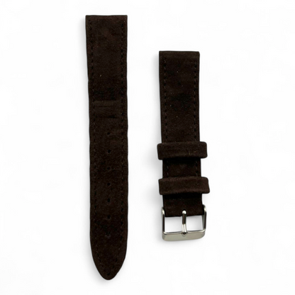 [22 mm] Suede Strap - All Black
