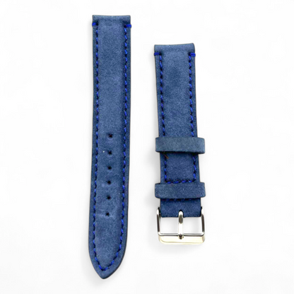 [18 mm] Suede Strap - Blue tone