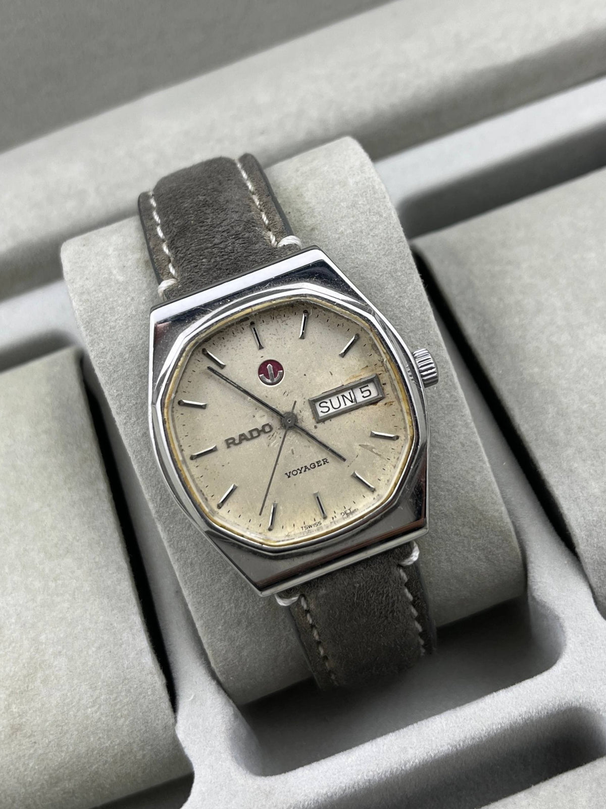 Vintage Rado Voyager Grey