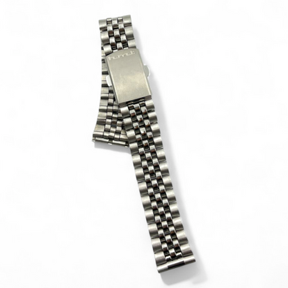 [18mm] Jubilee Bracelet  Chain - Silver Stainless Steel (HMT)