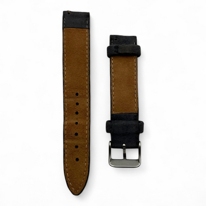 [18 mm] Suede Strap - Full Grey