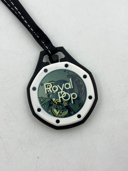 Royale Pop - Black Quartz Replica Pocket Watch
