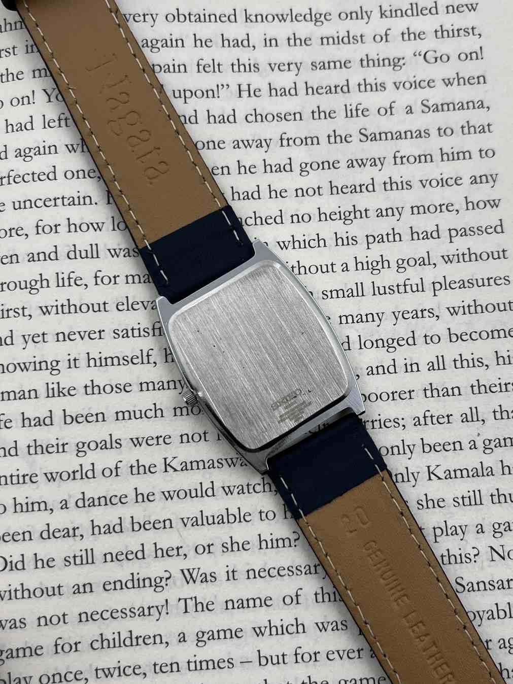 SEIKO TANK - Blue (Quartz - Mod)