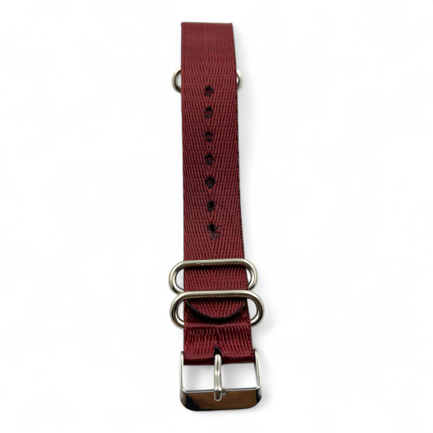 [20 mm] Nato Strap - Silky Maroon