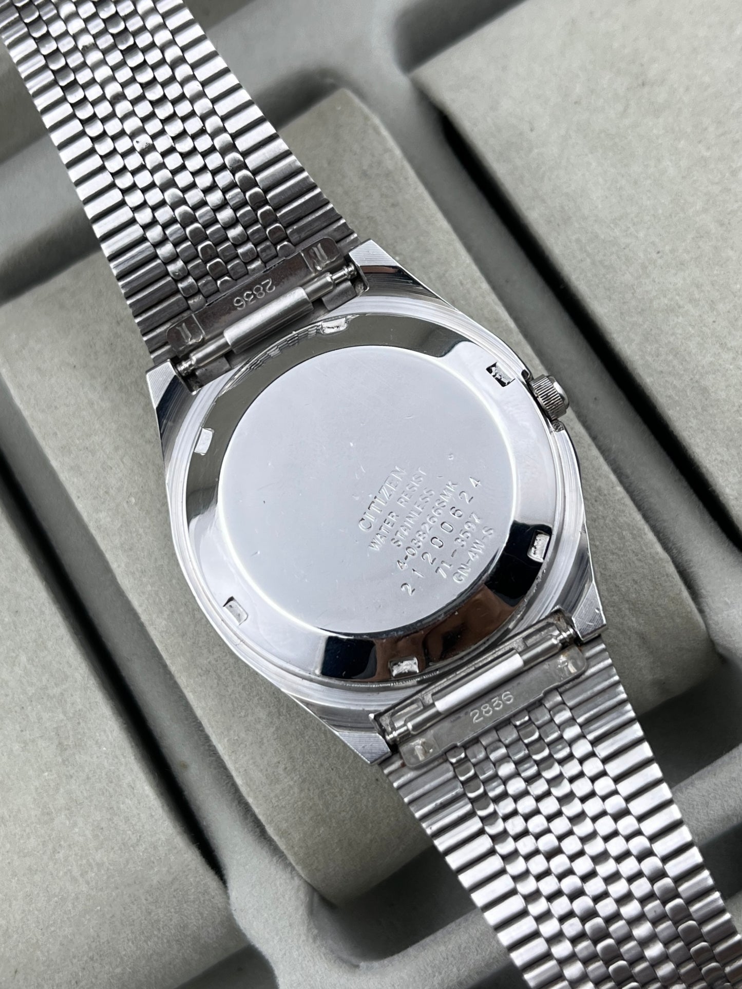 Vintage Citizen Auto Blue
