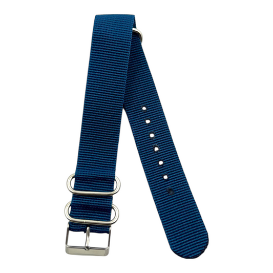 [18 mm] Nato Strap - Blue II