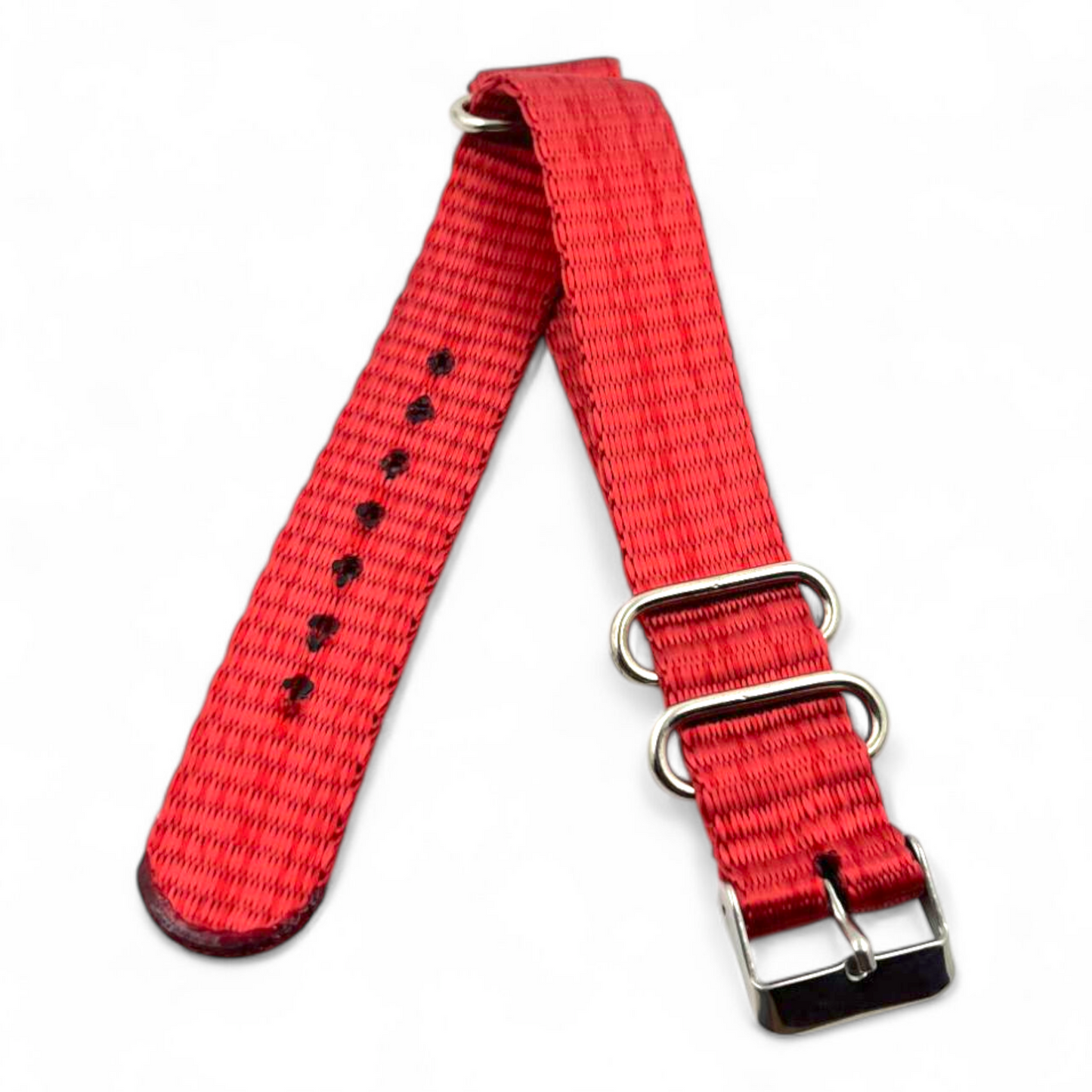 [20 mm] Nato Strap - Glazing Red