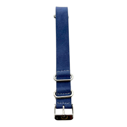 [18 mm] Suede Nato Strap - Light Blue