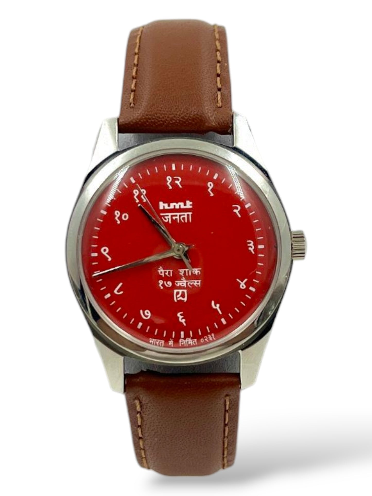 Janata Devanagri - Red (Mechanical Hand Winding)