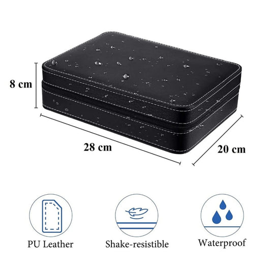 [10 Slot] Zip Watch Box / Organiser - Premium