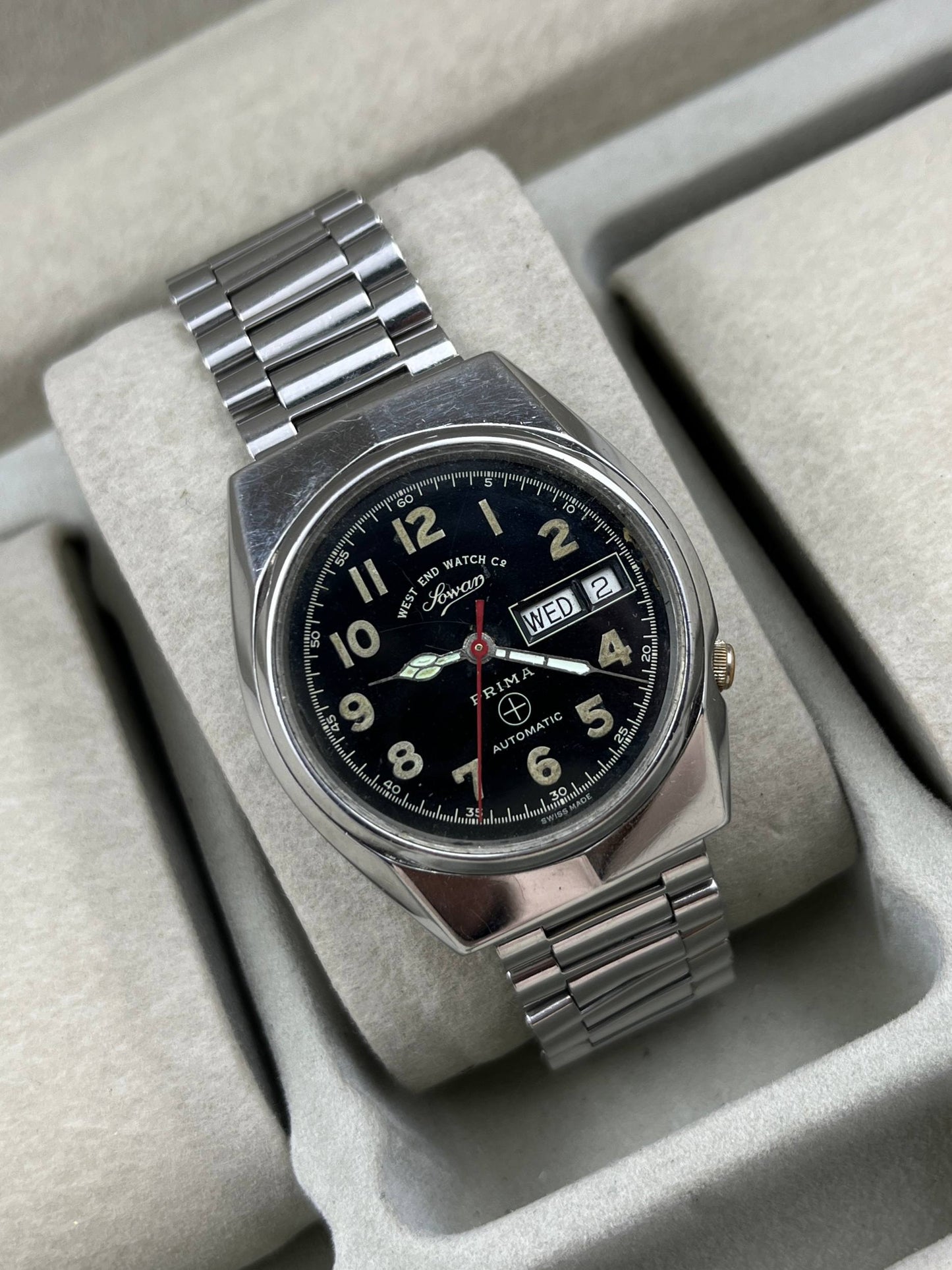 Vintage West end Watch Prima Automatic
