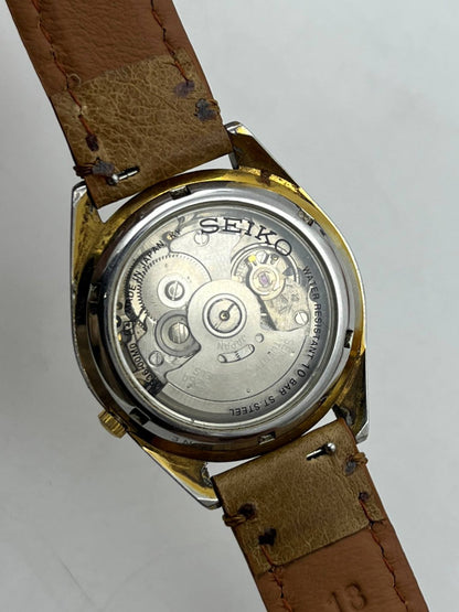 Vintage Seiko 5 Gold Exhibition Back (Cal 7S26)