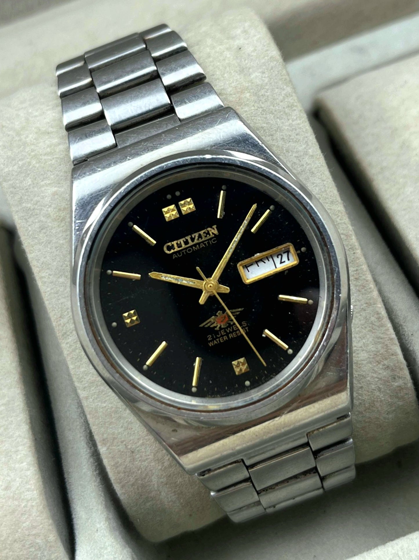 Vintage Citizen Automatic Black (Cal 8200)