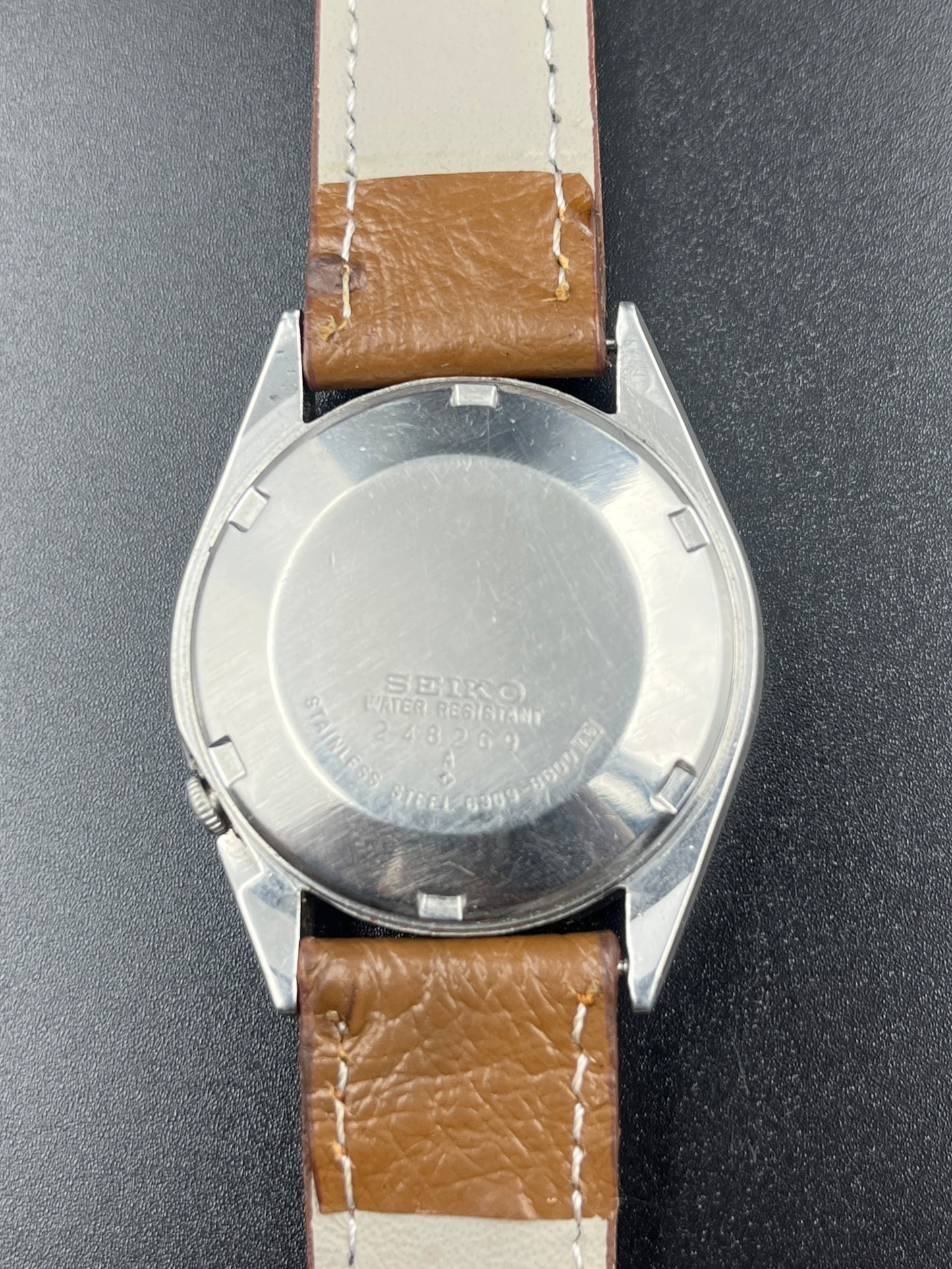 Vintage Seiko 5 Grey Dial Automatic Cal.6309