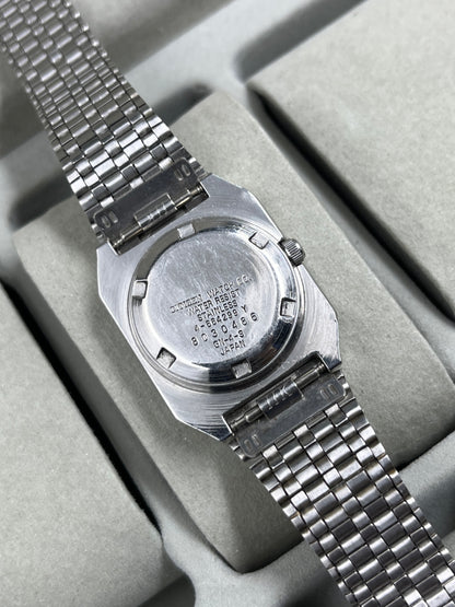Vintage Citizen Automatic Tank Shape Golden Tone