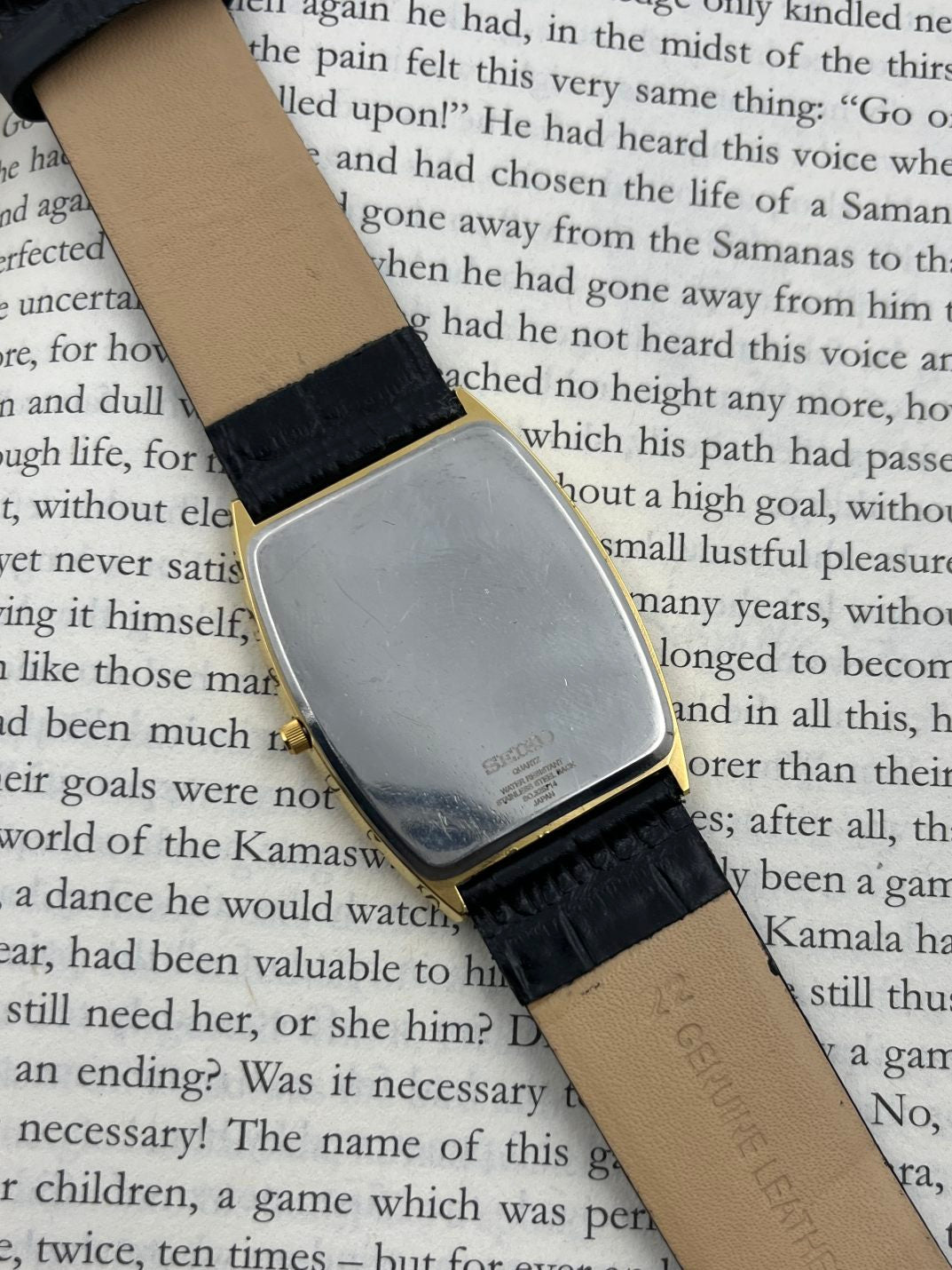 SEIKO TANK - Black (Quartz - Mod)