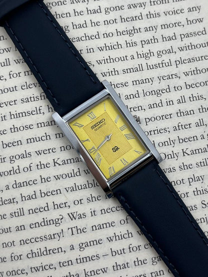 SEIKO TANK - Yellow  (Quartz - Mod)