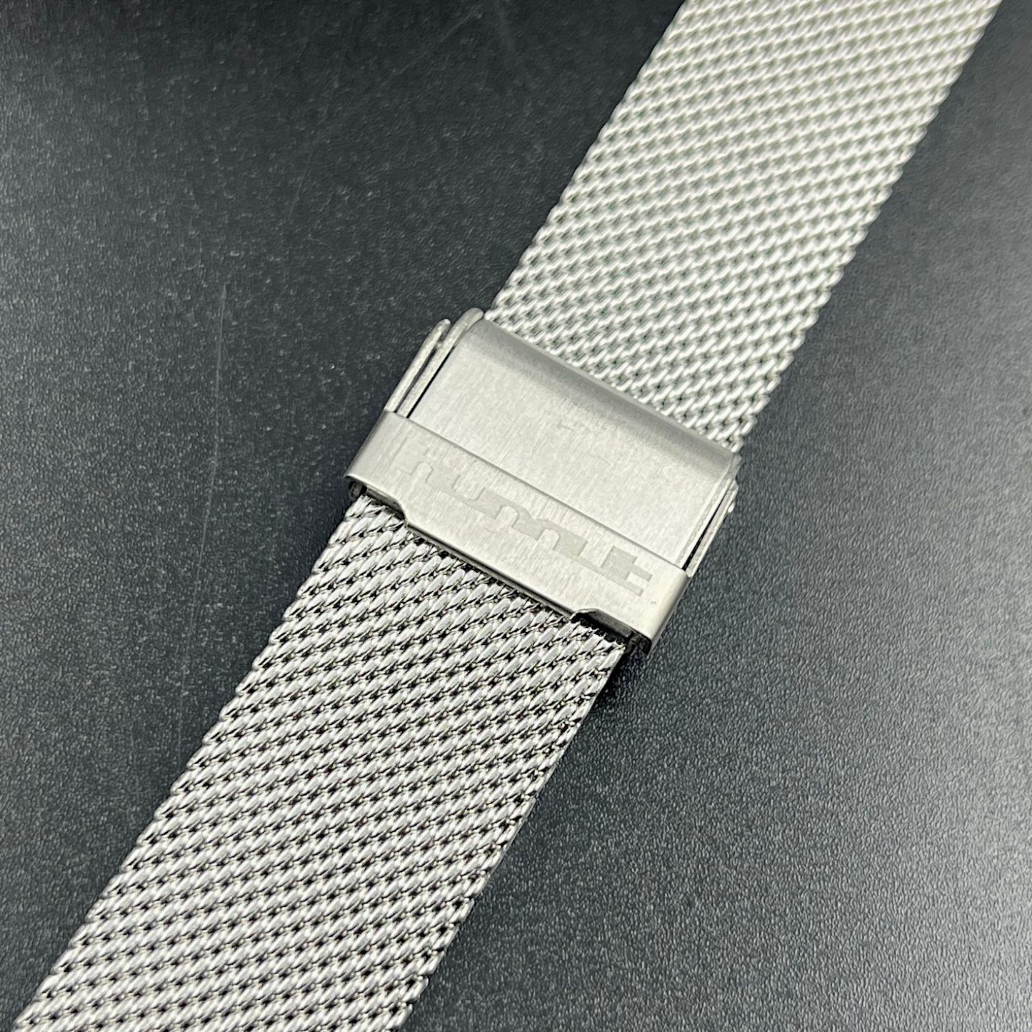 [18mm] Mesh Bracelet Chain - Silver Stainless Steel (HMT)