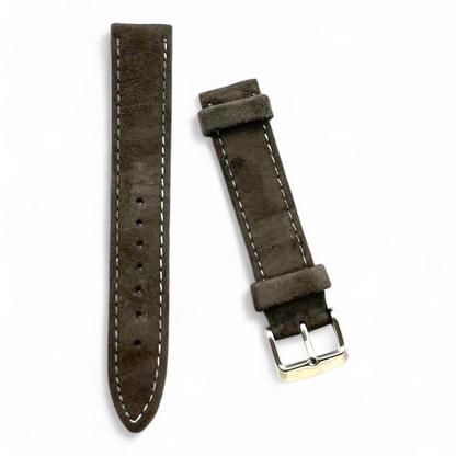 [18 mm] Suede Strap - Dusty Grey