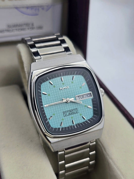 Hmt NASS11 Automatic Blue Waffle(NOS)