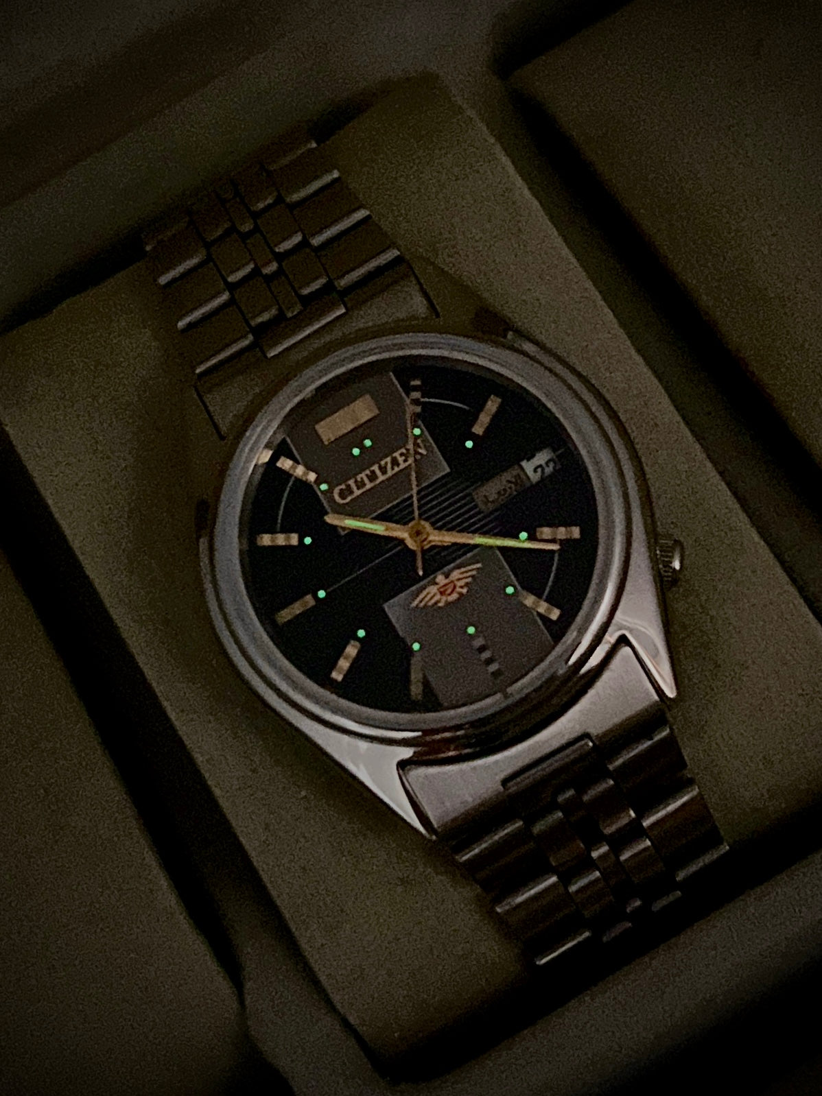Vintage Citizen Automatic Black