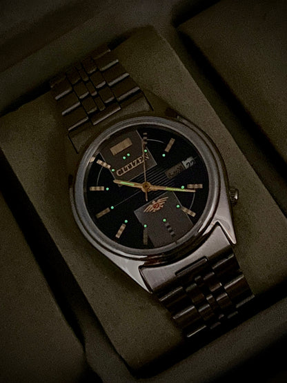 Vintage Citizen Automatic Black