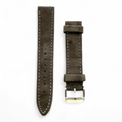 [18 mm] Suede Strap - Dusty Grey